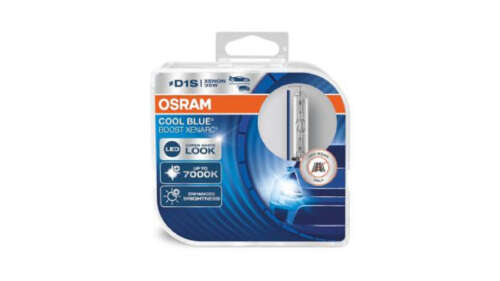 Coppia-Kit 2 Lampade Osram Xenon Xenarc D1S Cool Blue Boost 85v 35w